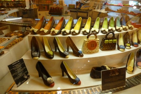 Chocolate shoes!!